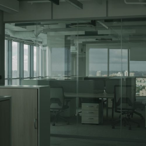 glass partition vs gypsum partition office Sri Lanka